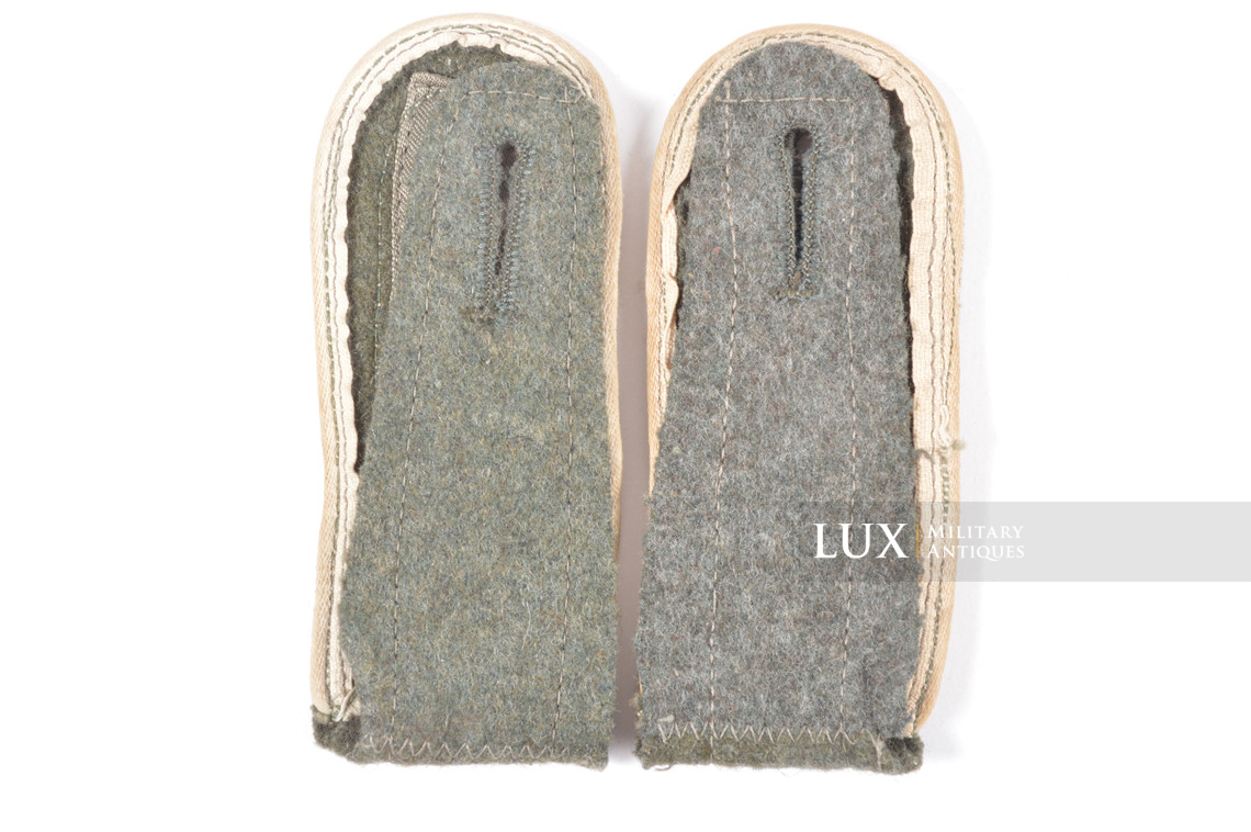 Paire de pattes d’épaule sous-officier infanterie fin de guerre, « Oberfeldwebel » - photo 12