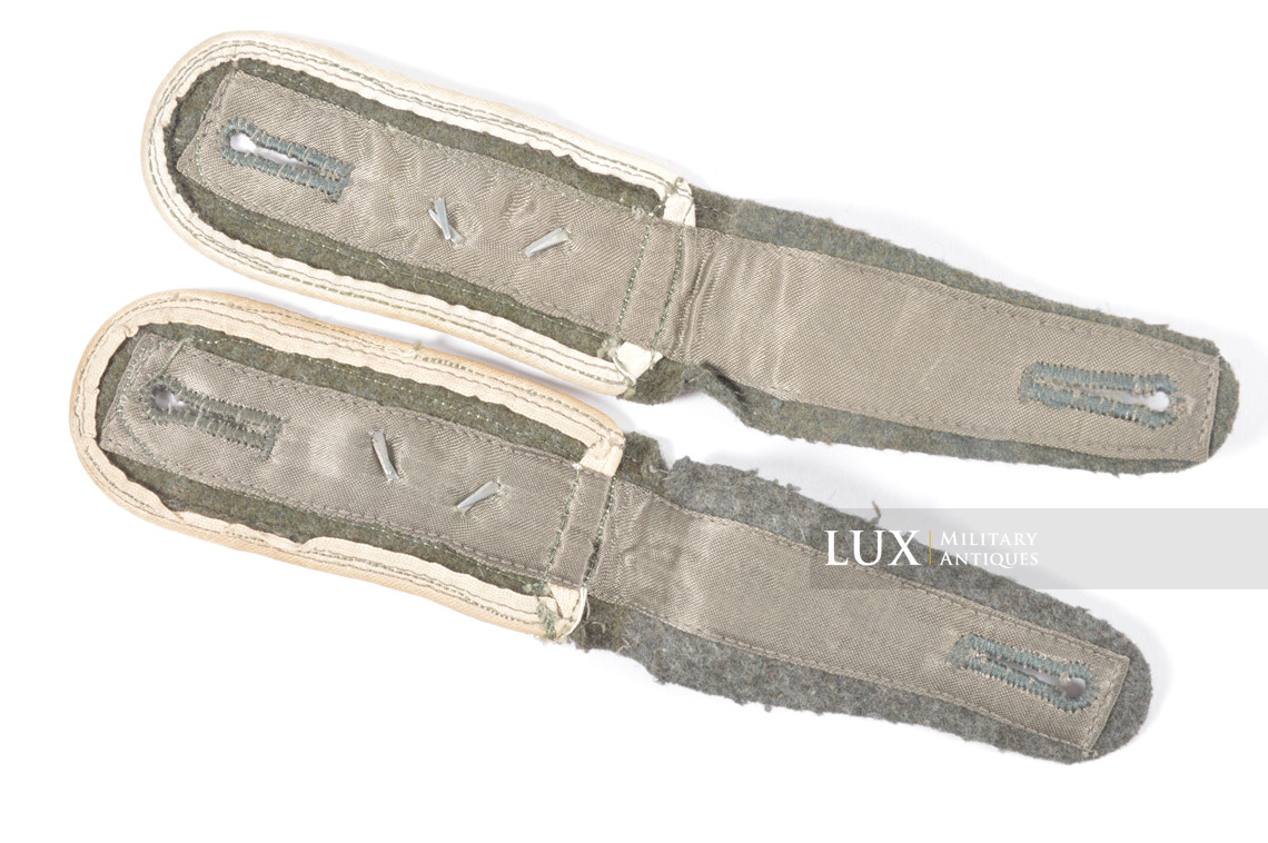 Paire de pattes d’épaule sous-officier infanterie fin de guerre, « Oberfeldwebel » - photo 16