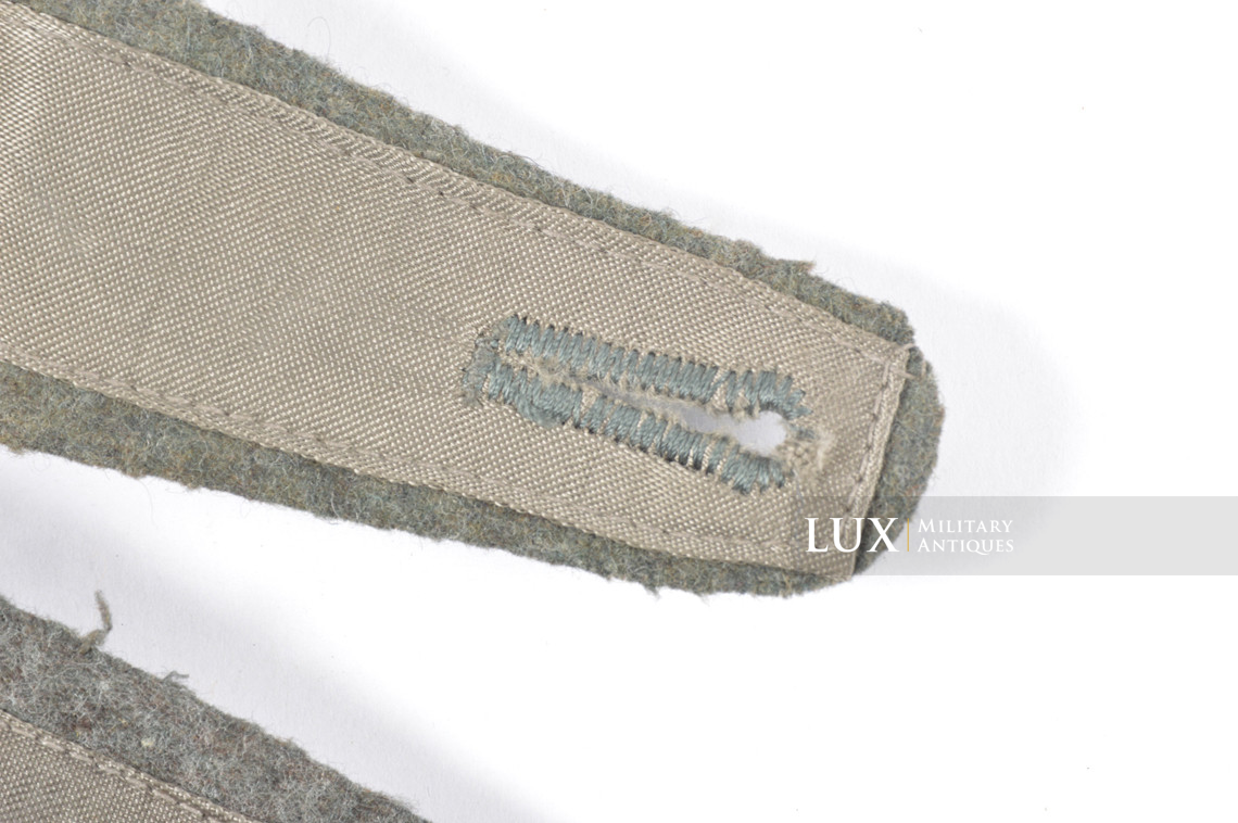 Paire de pattes d’épaule sous-officier infanterie fin de guerre, « Oberfeldwebel » - photo 21