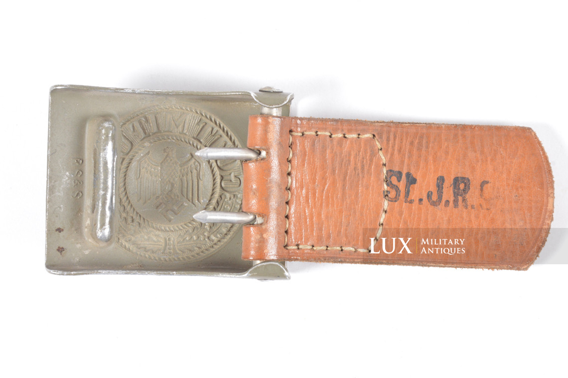 Ceinturon Heer précoce, régimenté « 3./J.R.91 I » - photo 16