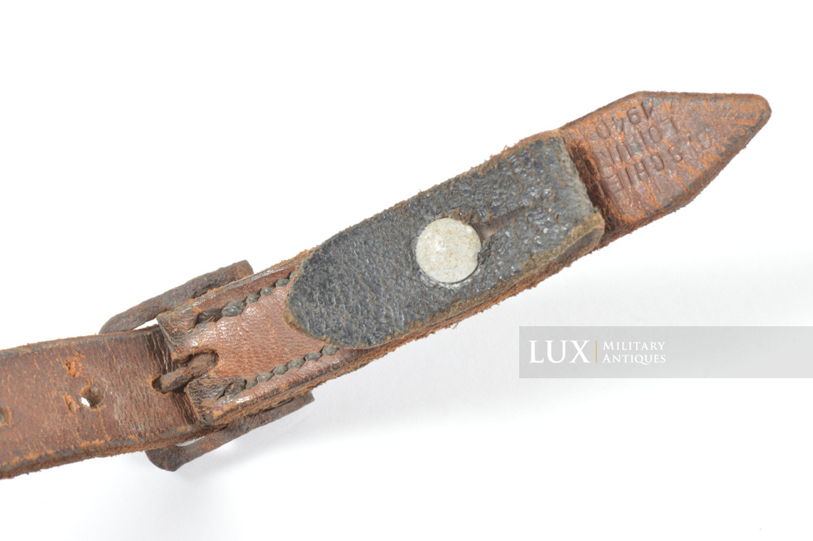 Jugulaire de casque allemand, « G. SCHIELE LOBURG 1940 » - photo 8