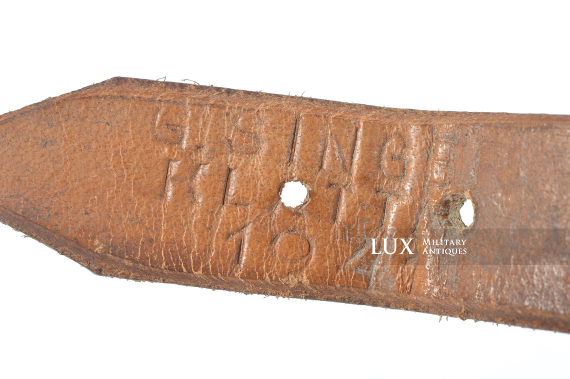 Jugulaire de casque allemand, « G. SINGER KLATTAU 1941 » - photo 14