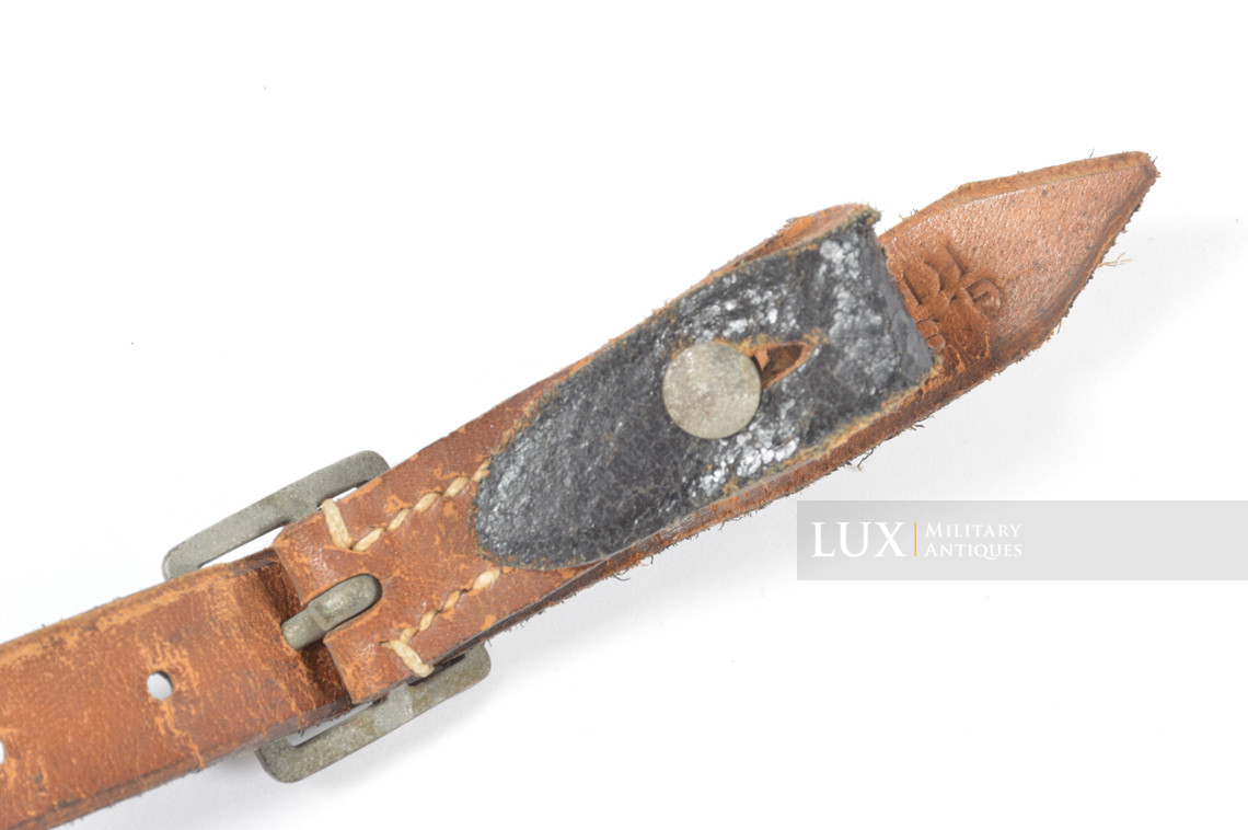 German helmet chinstrap, « G. SINGER KLATTAU 1941 » - photo 9