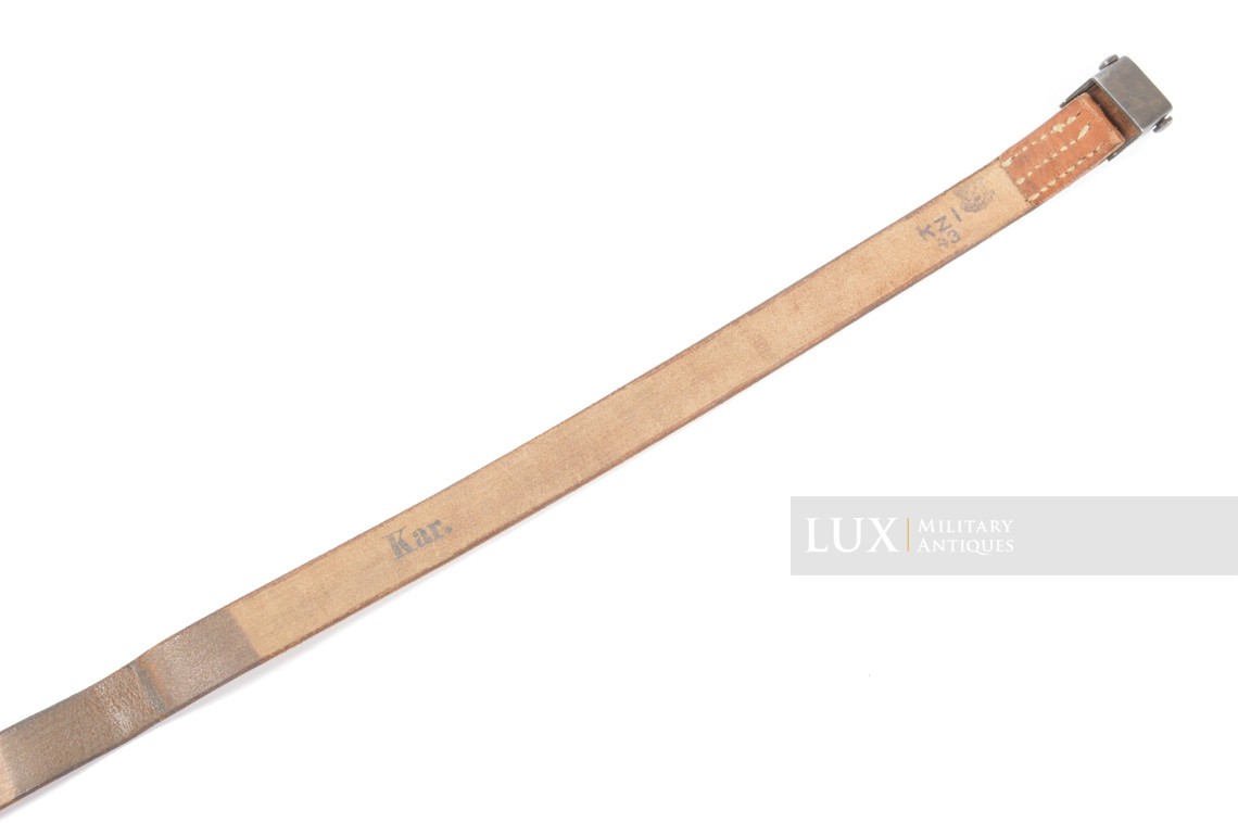 Late-war German k98 rifle sling, « kzl43 » - photo 12