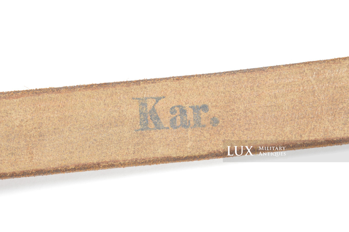 Late-war German k98 rifle sling, « kzl43 » - photo 13