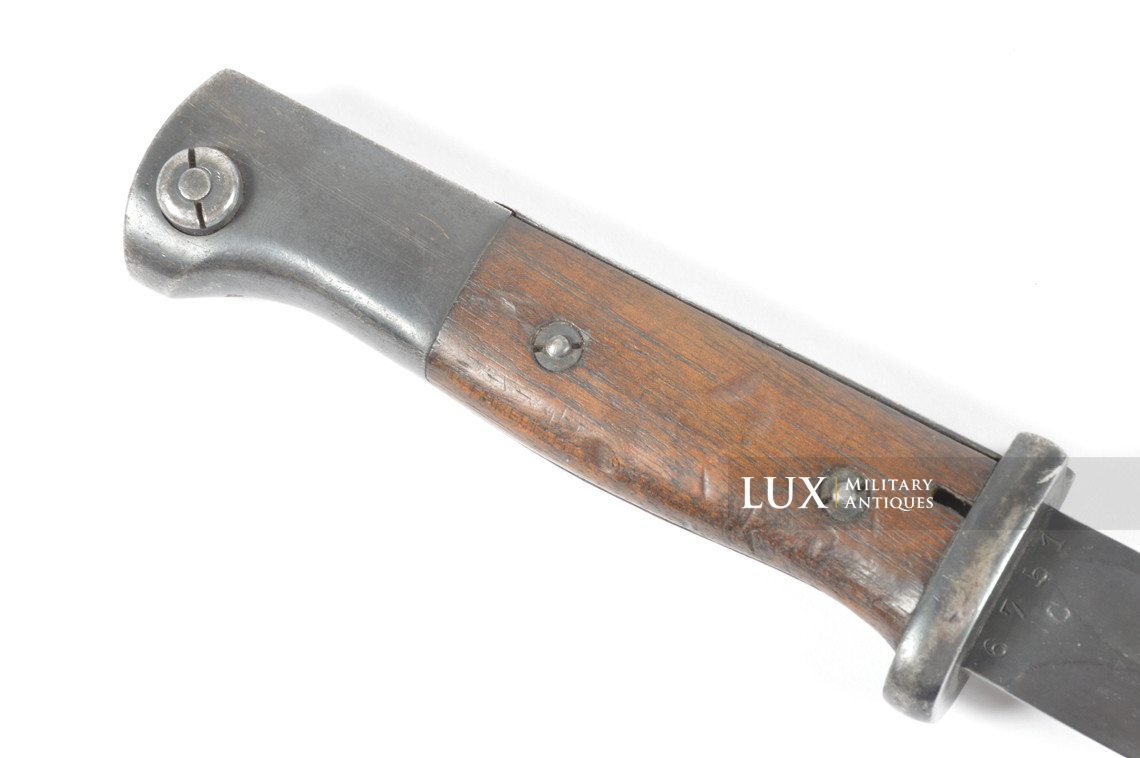 Baïonnette allemande 98k précoce, « S/177G » - photo 10