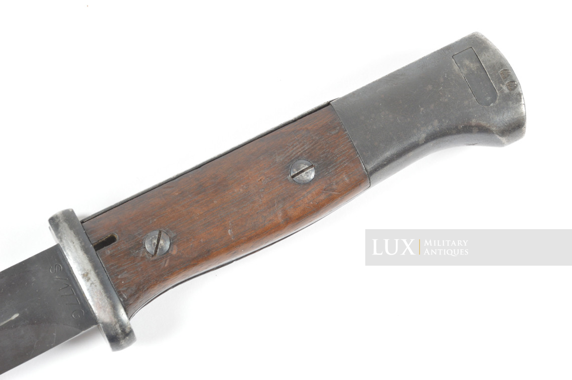 Baïonnette allemande 98k précoce, « S/177G » - photo 13