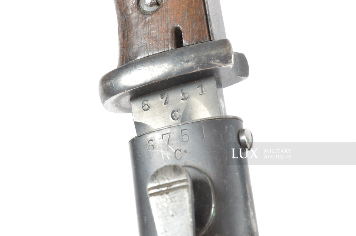 Baïonnette allemande 98k précoce, « S/177G » - photo 19
