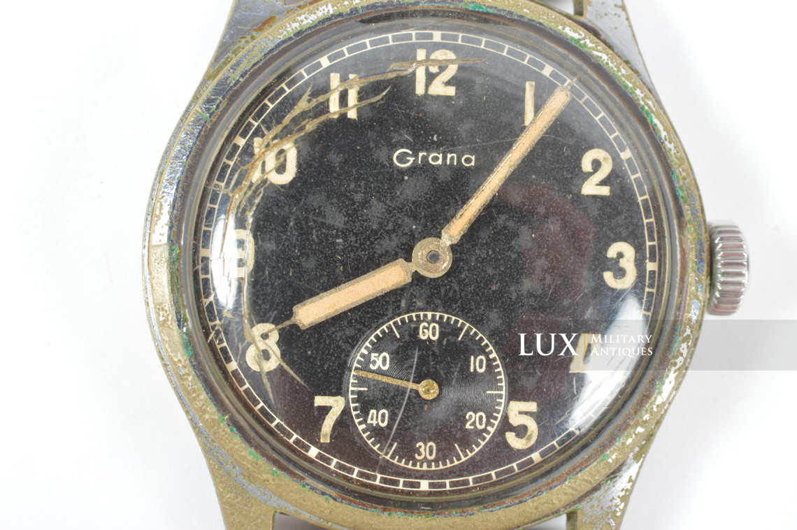 Montre réglementaire allemande de poignet, « GRANA » - photo 9