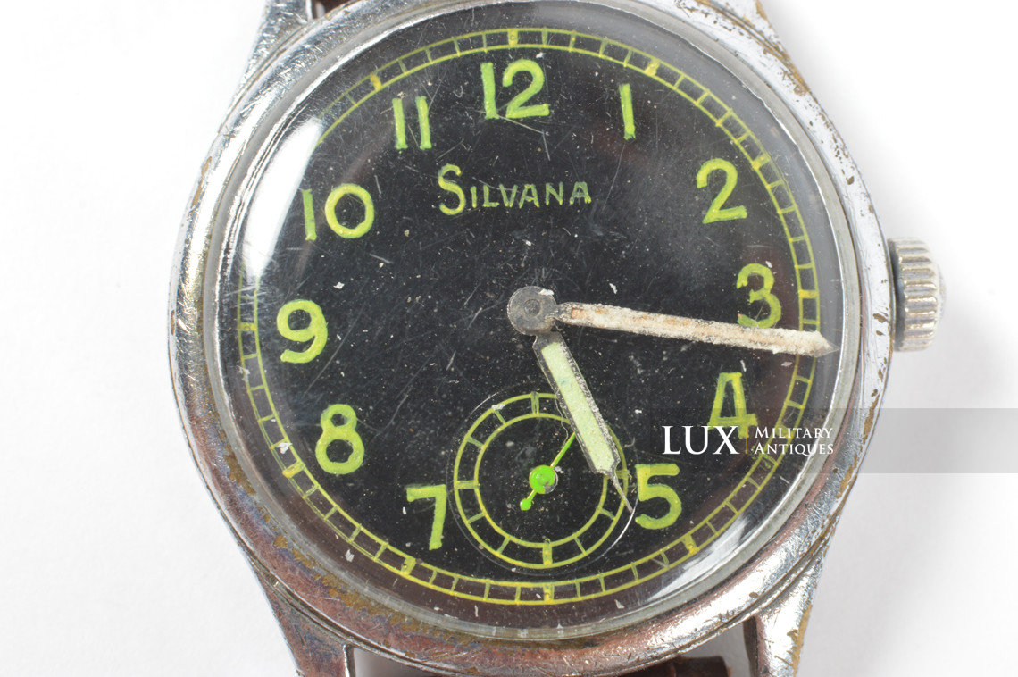 Montre réglementaire allemande de poignet, « SILVANA » - photo 8