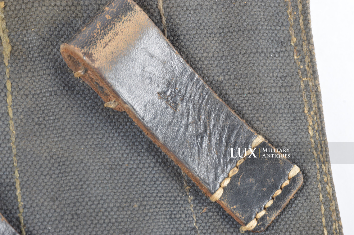 Early pair of MP38/40 pouches in grey canvas, « bdr41/42 » - photo 16