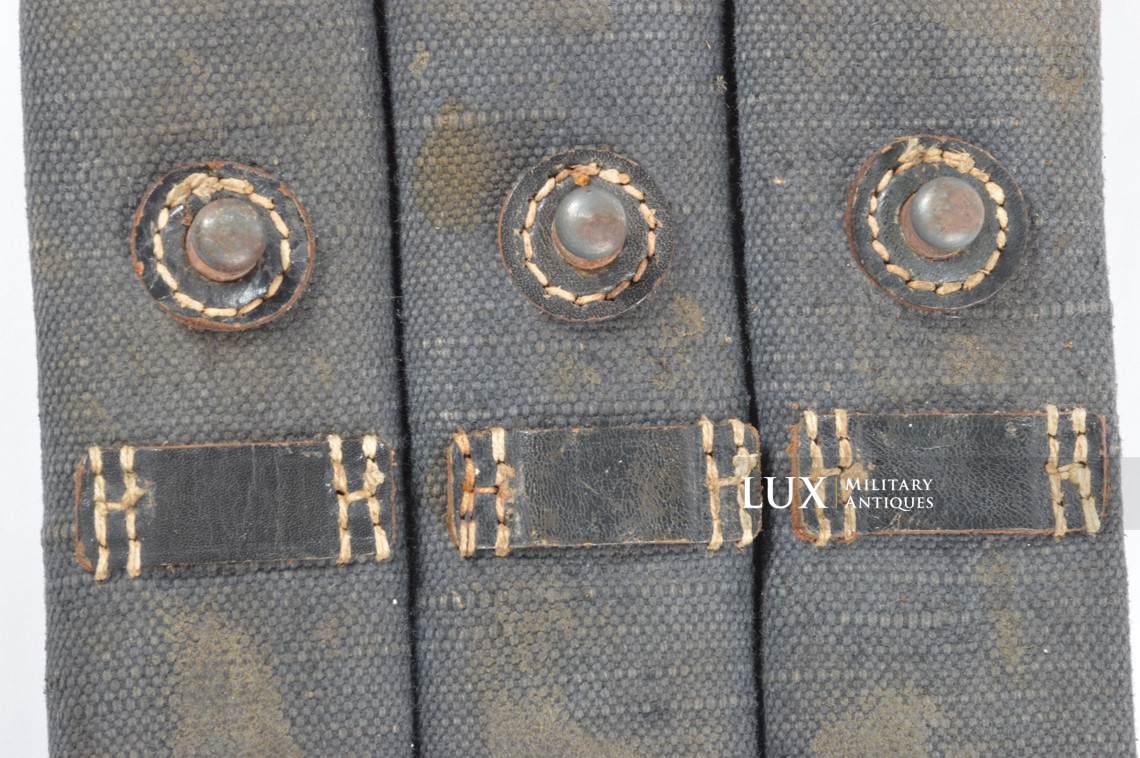Early pair of MP38/40 pouches in grey canvas, « bdr41/42 » - photo 41