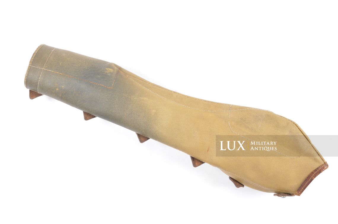 Très rare housse de protection pour Mauser 98k en toile cirée jaune sable, « gan 42 » - photo 10