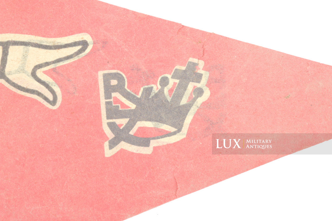 Rare fanion papier du mouvement politique, « REX » - photo 12