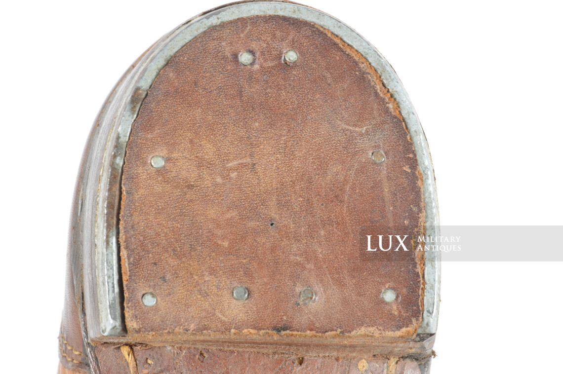 Unissued late-war German low ankle boots, « 1944 » - photo 22