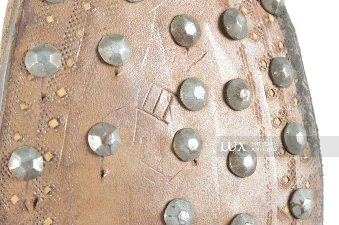 Unissued late-war German low ankle boots, « 1944 » - photo 36