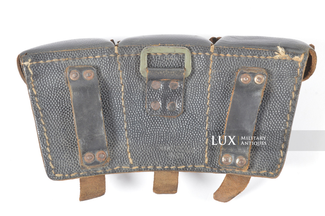 Matching pair of late war k98 ammunition pouches, « RBNr 0/1272/0002 » - photo 10
