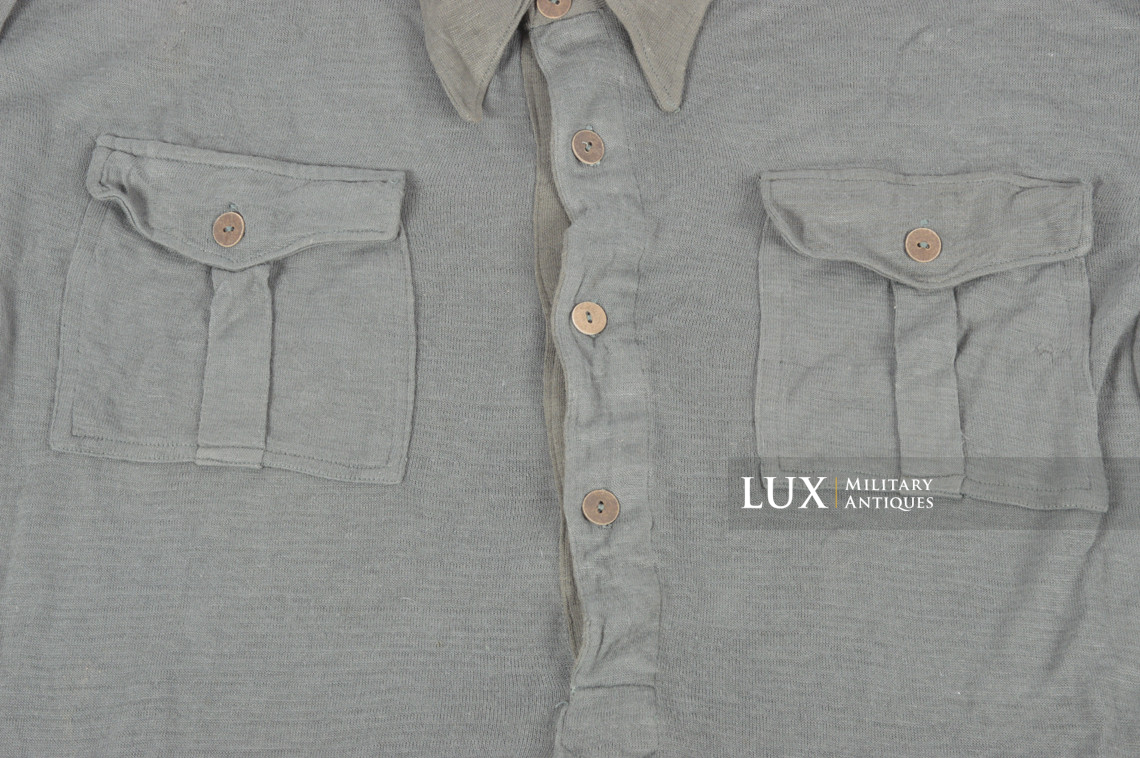 Chemise allemande Heer / Waffen-SS règlementaire, « Aertex » - photo 10
