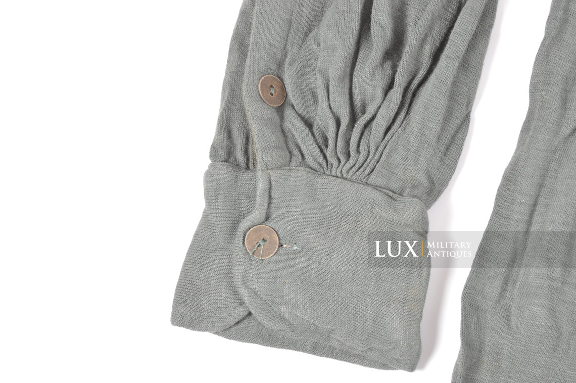 Chemise allemande Heer / Waffen-SS règlementaire, « Aertex » - photo 12