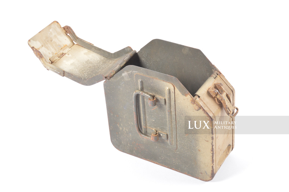 German camouflage MG34 ammo carrier box, 2nd type, « Patronenkasten 36 » - photo 16