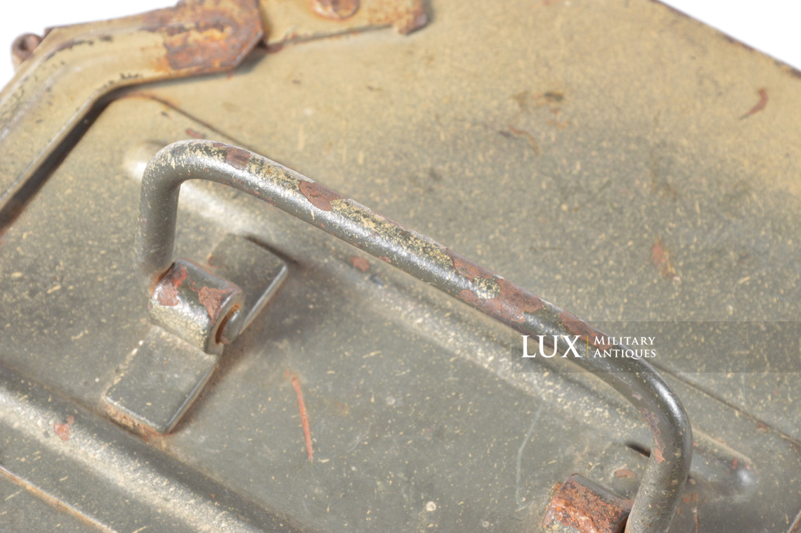 German camouflage MG34 ammo carrier box, 2nd type, « Patronenkasten 36 » - photo 20