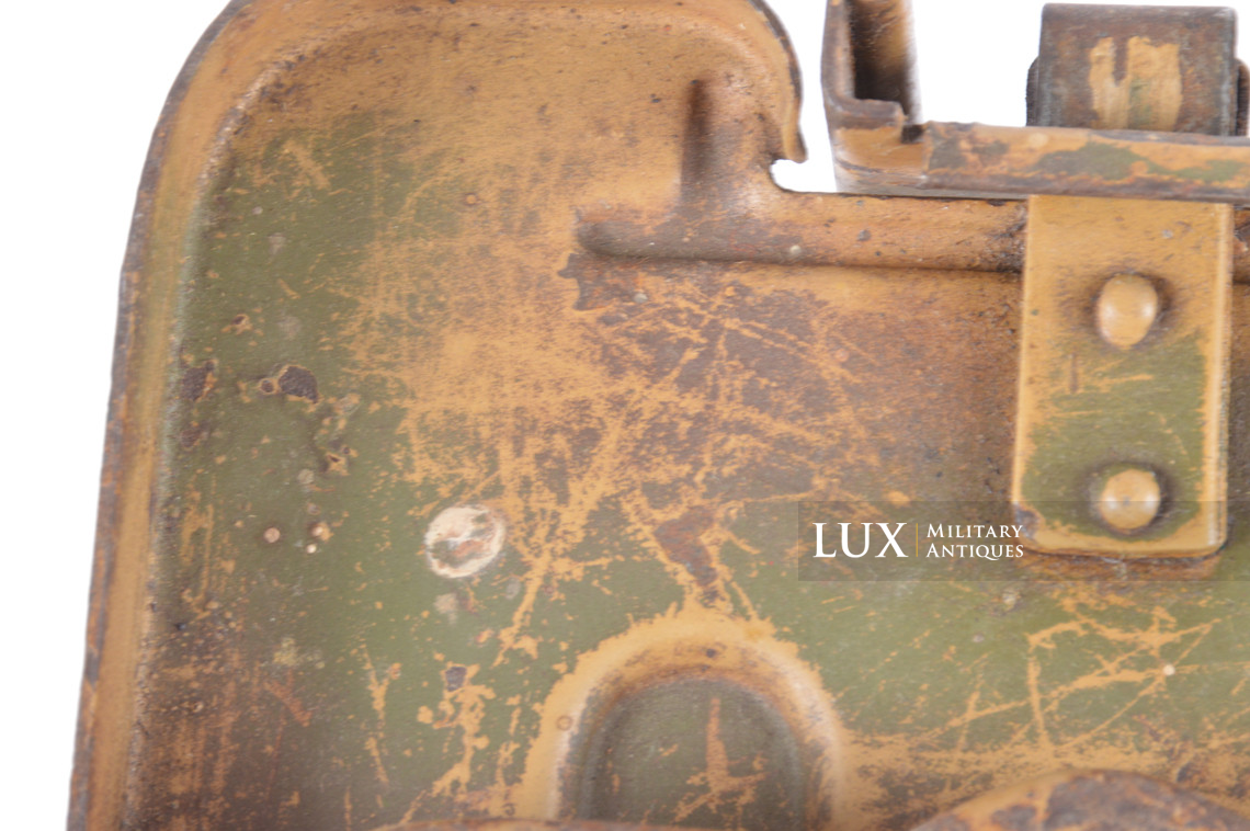 Rare German MG34/42 drum carrier cradle in camouflage paint finish, « Normandy » - photo 10