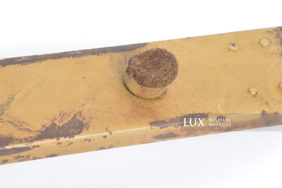 Rare German MG34/42 drum carrier cradle in camouflage paint finish, « Normandy » - photo 22