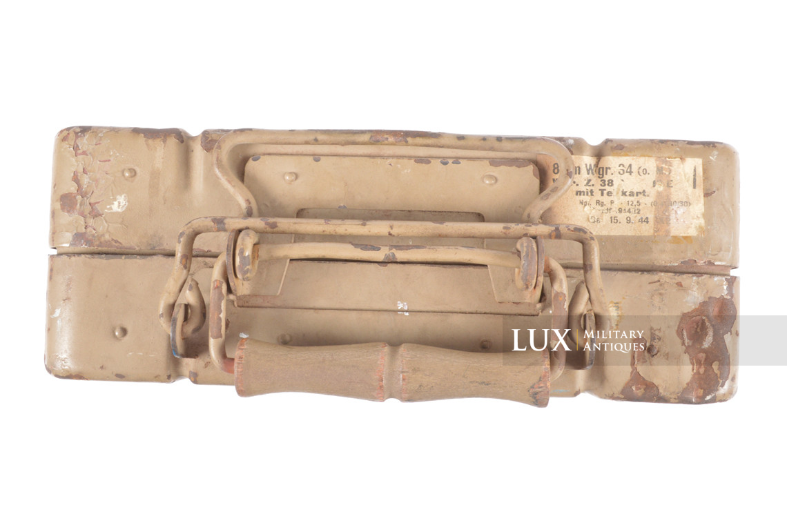 Late-war German 8cm mortar ammunitions storage case, « 8cm Gr.W.34 » - photo 19