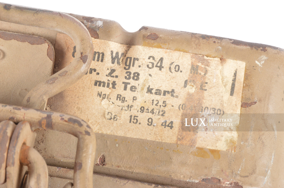 Late-war German 8cm mortar ammunitions storage case, « 8cm Gr.W.34 » - photo 20