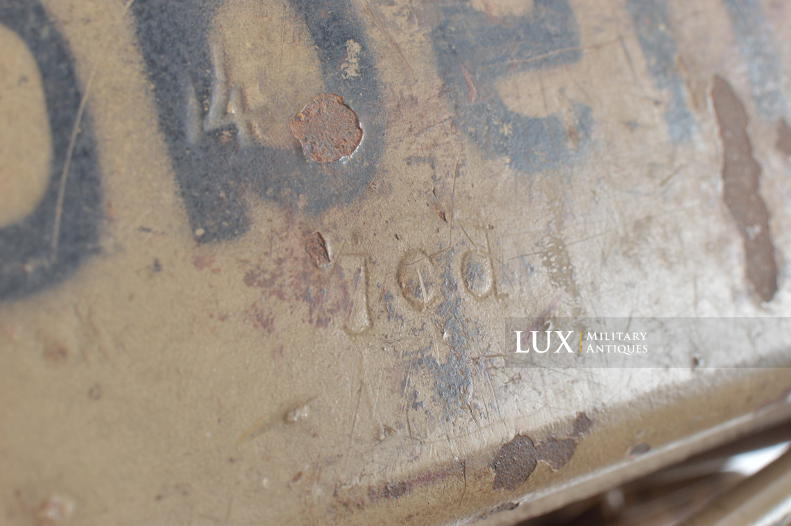 Late-war German 8cm mortar ammunitions storage case, « 8cm Gr.W.34 » - photo 12