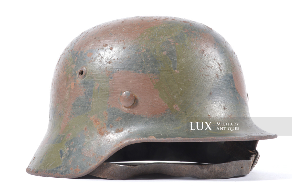 M35 Luftwaffe two-tone brush camouflage combat helmet, « ET64 » - photo 10