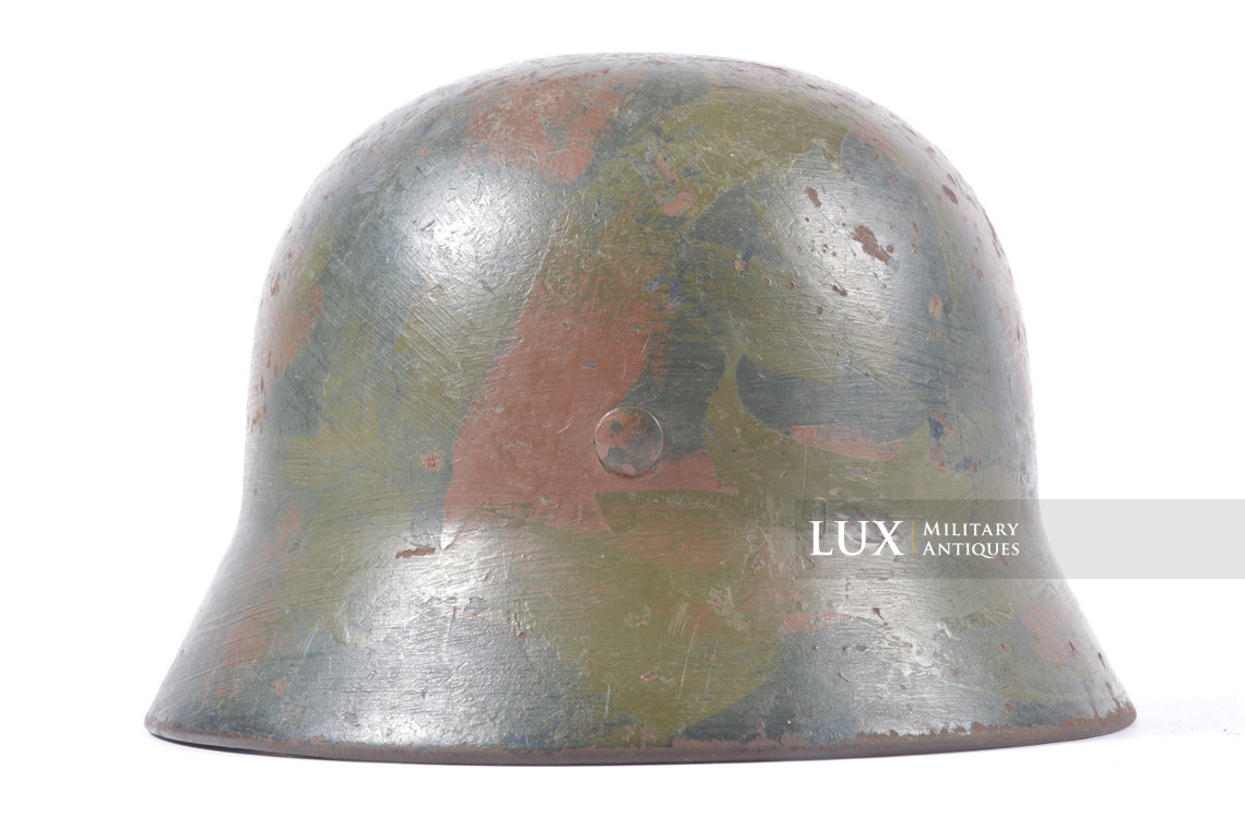 M35 Luftwaffe two-tone brush camouflage combat helmet, « ET64 » - photo 13