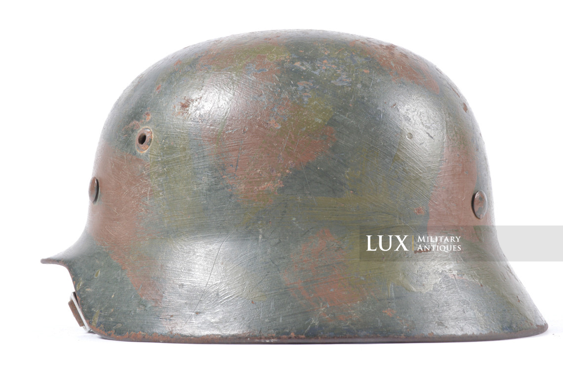 M35 Luftwaffe two-tone brush camouflage combat helmet, « ET64 » - photo 14