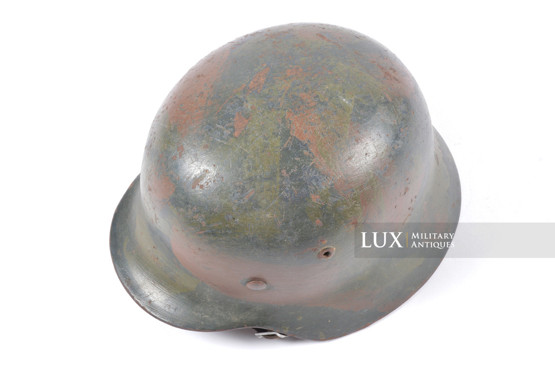 M35 Luftwaffe two-tone brush camouflage combat helmet, « ET64 » - photo 15