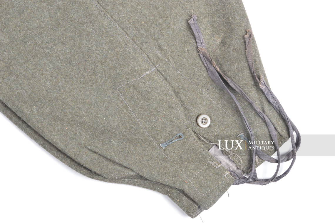 Rare Luftwaffe assault gunners combat service trousers, « LBA44 » - photo 8
