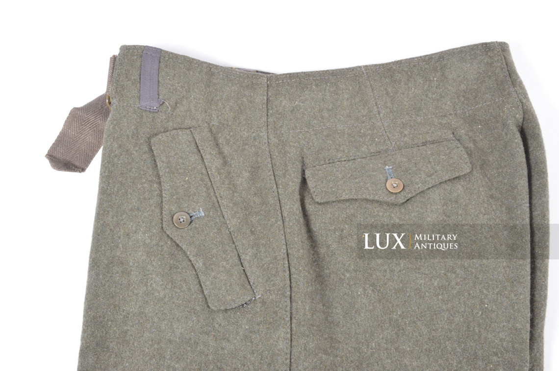 Rare Luftwaffe assault gunners combat service trousers, « LBA44 » - photo 7