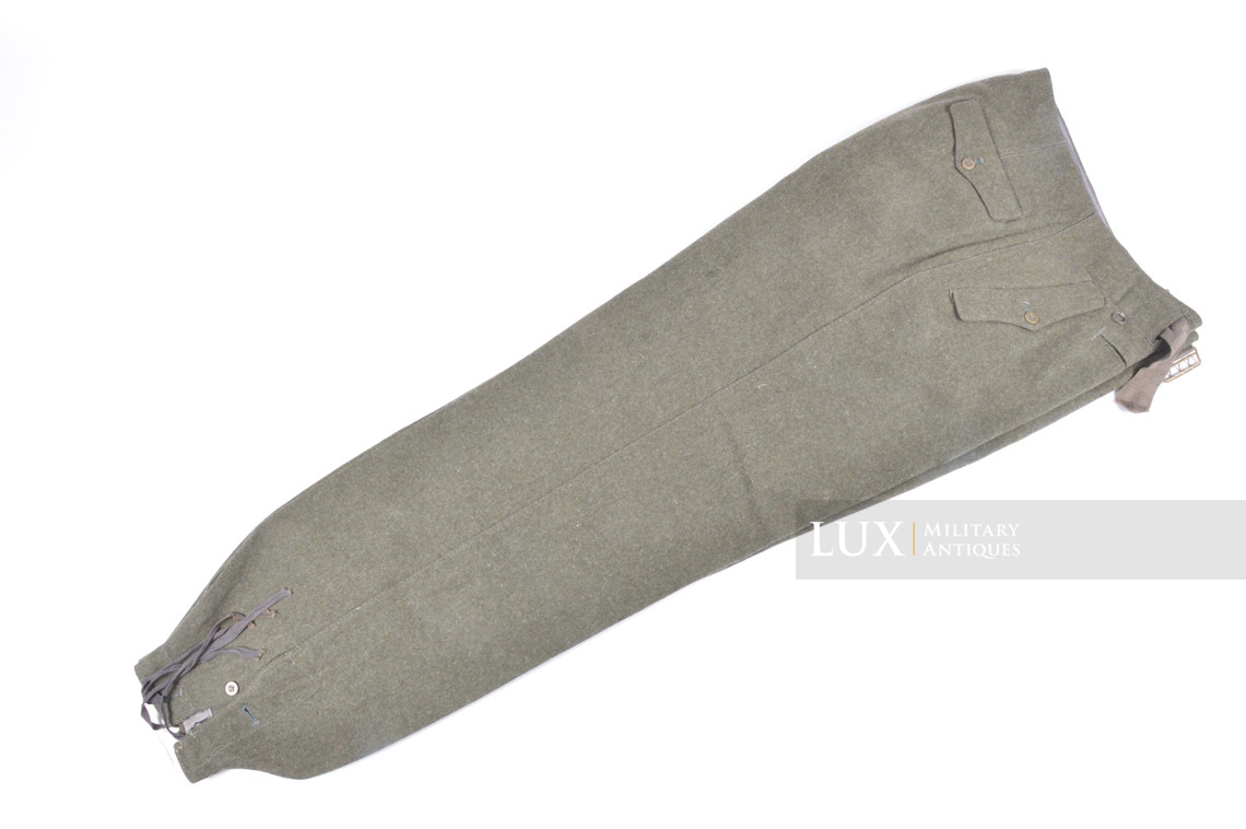 Rare Luftwaffe assault gunners combat service trousers, « LBA44 » - photo 9