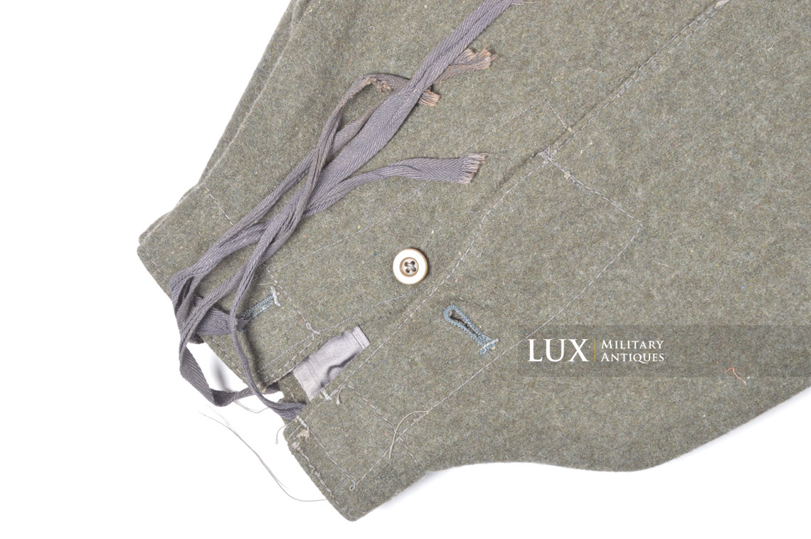 Rare Luftwaffe assault gunners combat service trousers, « LBA44 » - photo 11