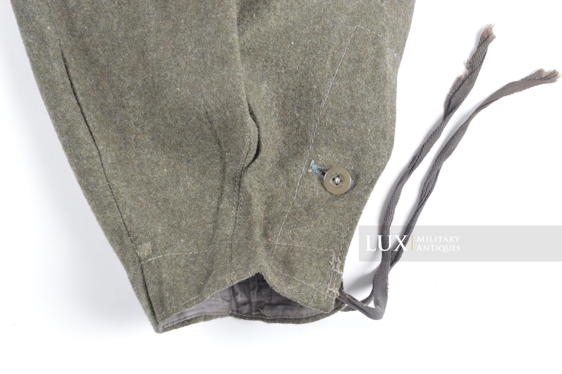 Rare Luftwaffe assault gunners combat service trousers, « LBA44 » - photo 18