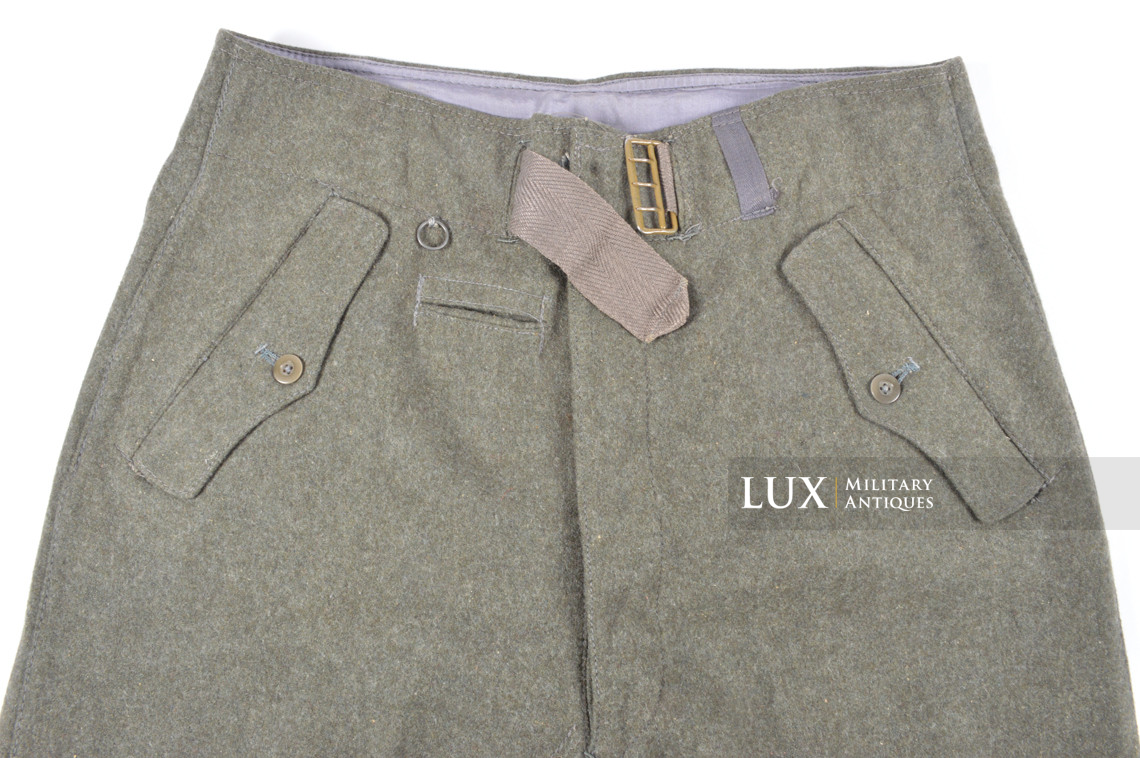 Rare Luftwaffe assault gunners combat service trousers, « LBA44 » - photo 14
