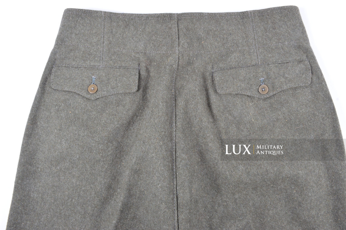 Rare Luftwaffe assault gunners combat service trousers, « LBA44 » - photo 20