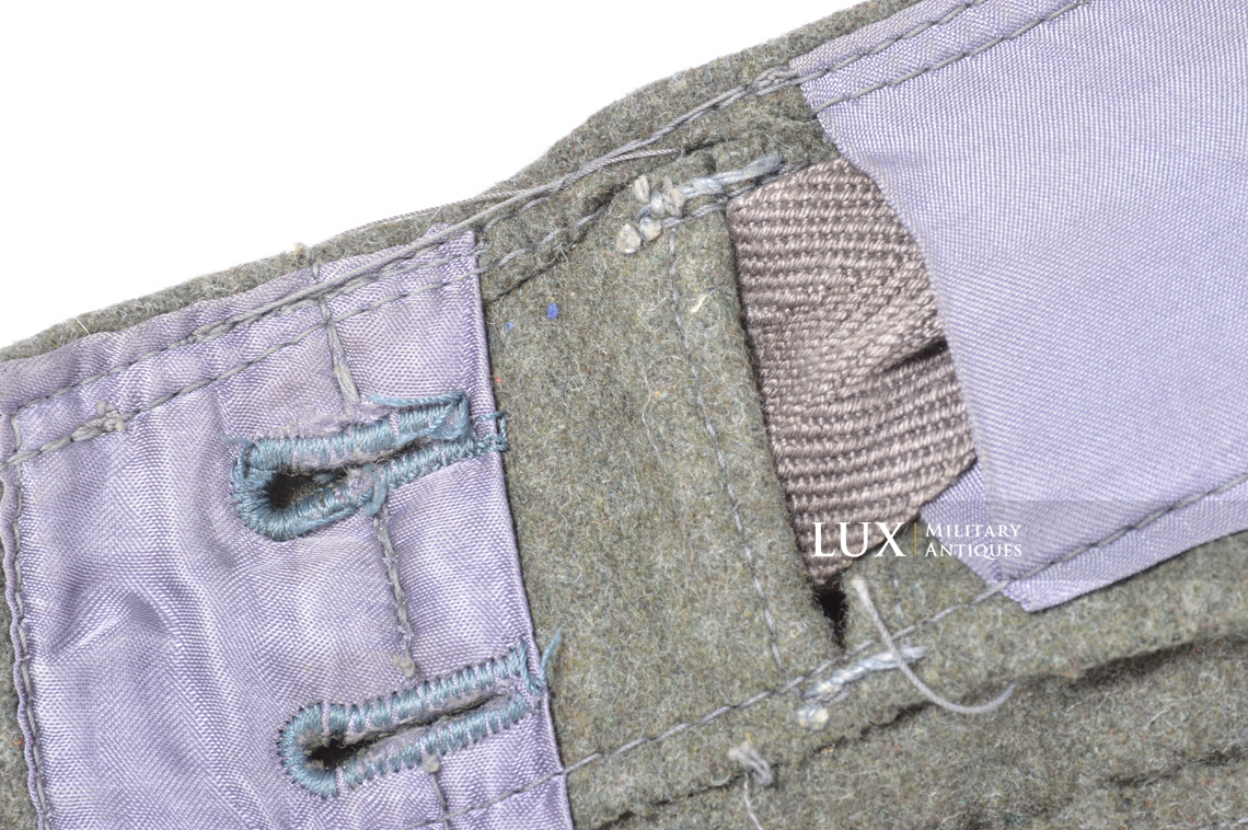 Rare Luftwaffe assault gunners combat service trousers, « LBA44 » - photo 27