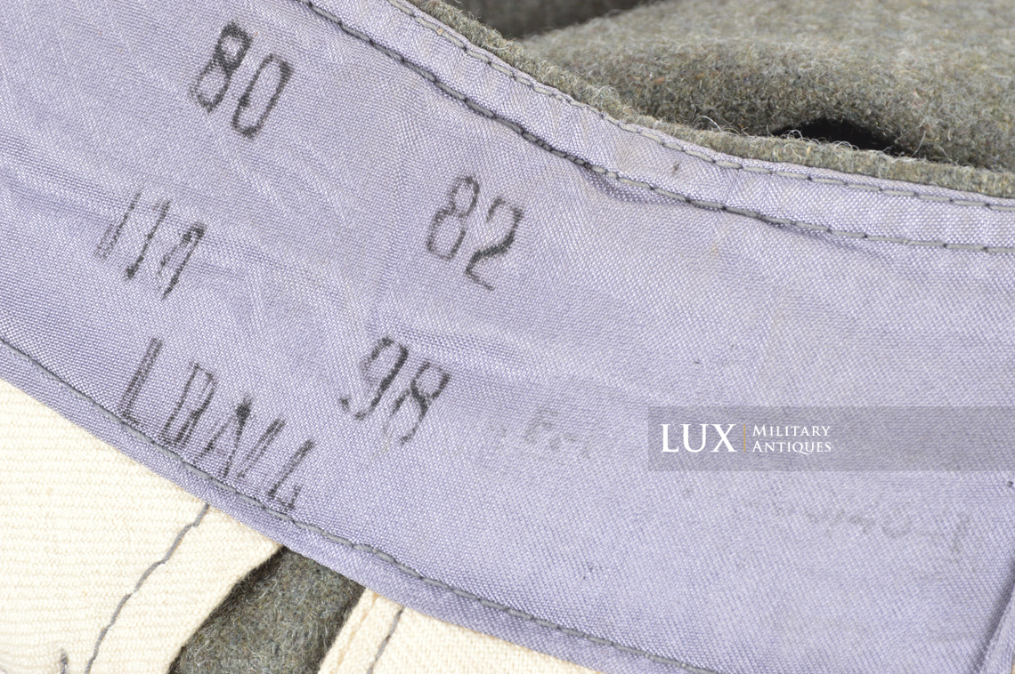 Rare Luftwaffe assault gunners combat service trousers, « LBA44 » - photo 28