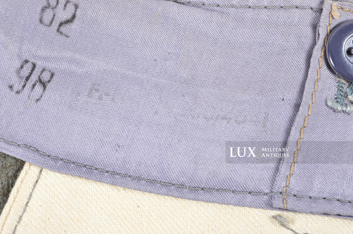Rare Luftwaffe assault gunners combat service trousers, « LBA44 » - photo 29
