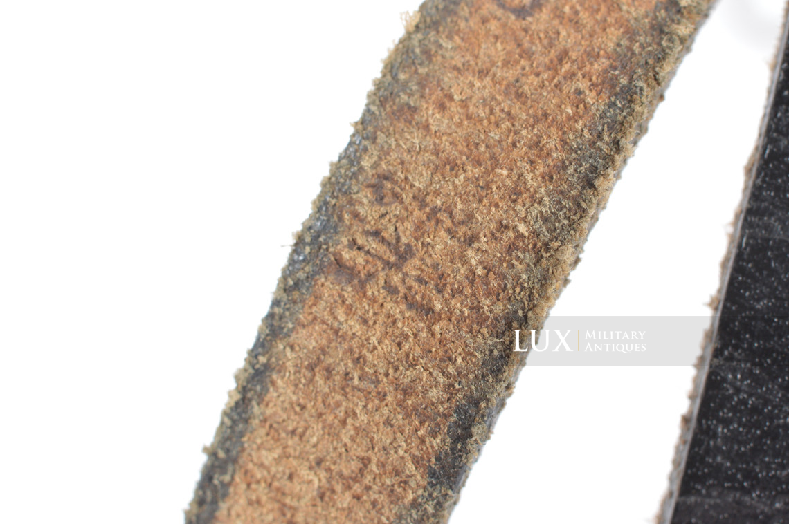 Rare German issued P08 / P38 pistol lanyard, dated « 1938 » - photo 13