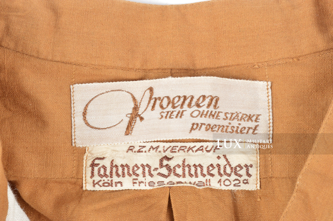 Chemise allemande brune du NSDAP, « RZM-VERKAUF » - photo 12