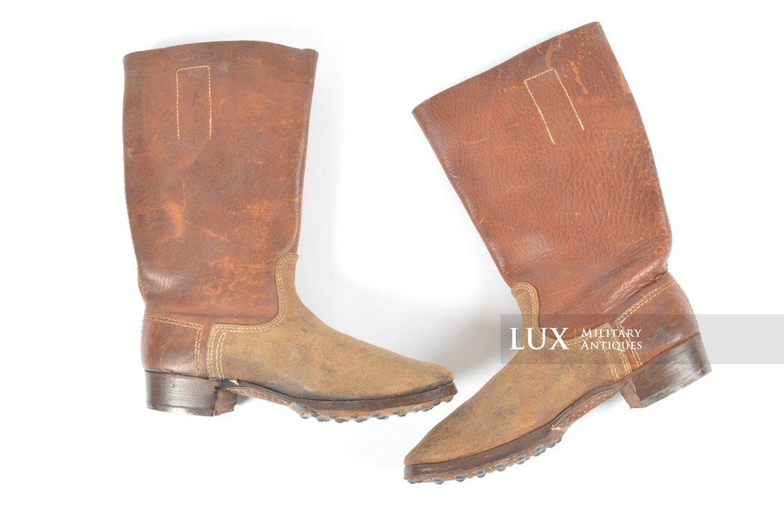 Bottes allemandes fin de guerre pour la troupe, « H.Vogels » - photo 8