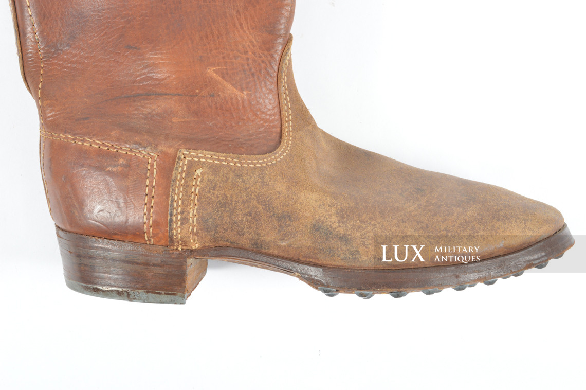 Bottes allemandes fin de guerre pour la troupe, « H.Vogels » - photo 11