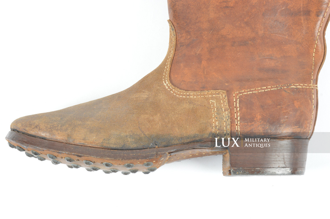 Bottes allemandes fin de guerre pour la troupe, « H.Vogels » - photo 27