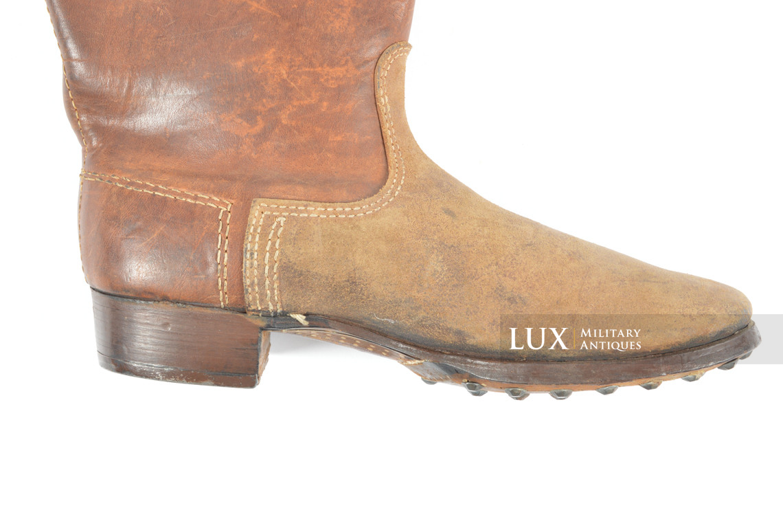 Bottes allemandes fin de guerre pour la troupe, « H.Vogels » - photo 32